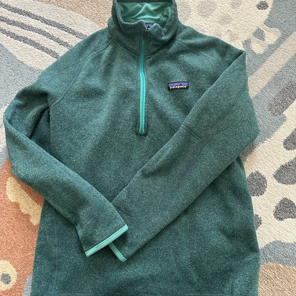 Patagonia Green Pullover Fleece